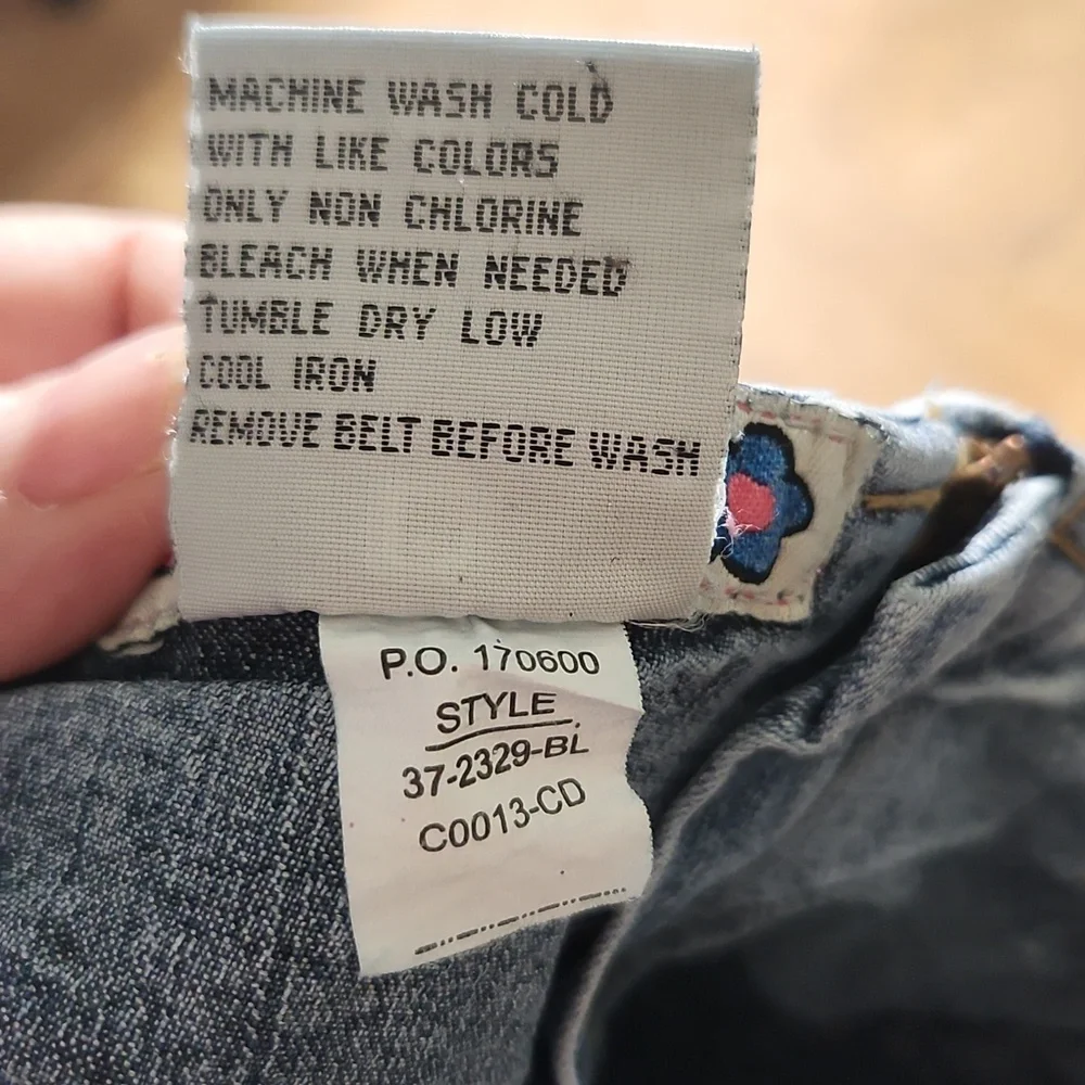 GASOLINE 4 Jean Side Zip Detail Mini Skirt with Belt Y2K